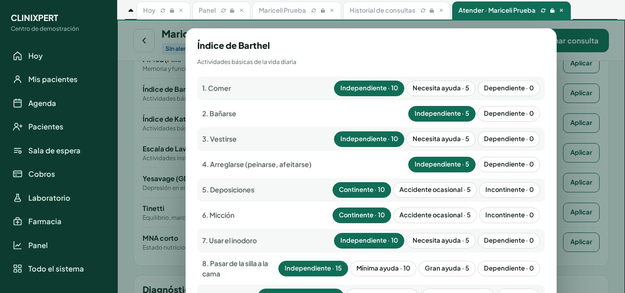Índice de Barthel