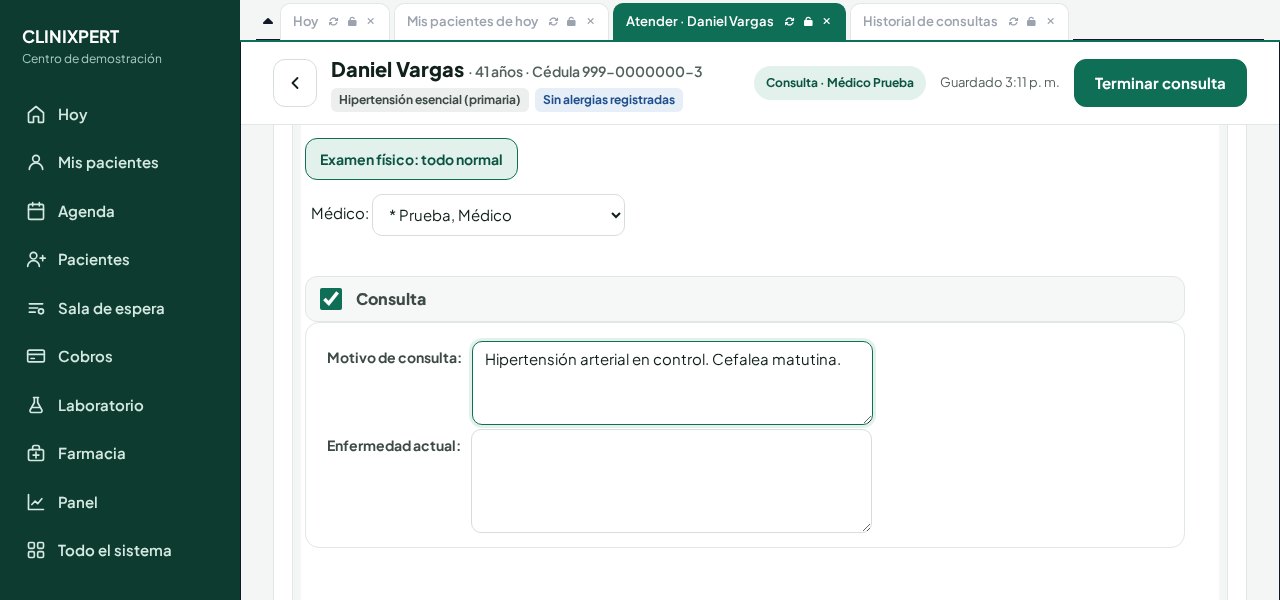 Ficha de la especialidad